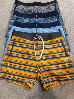 Men's Rhone board short bathing suits.